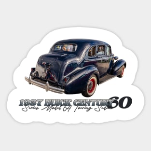 1937 Buick Century Series 60 Model 64 Touring Sedan Sticker